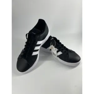 Adidas Grand Court Base 2.0 Sneaker Black Tennis Shoe Trainer Mens Size 8
