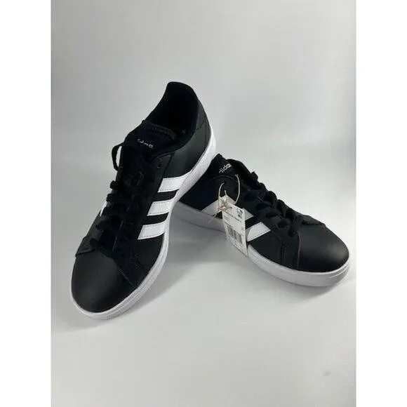 Adidas Grand Court Base 2.0 Sneaker Black Tennis Shoe Trainer Mens Size 8