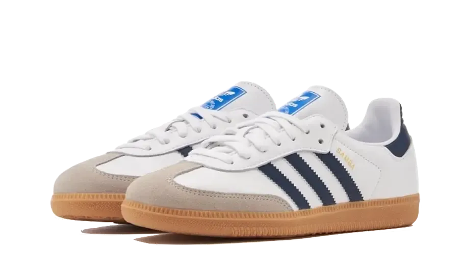 Adidas Samba OG White Night Indigo Gum