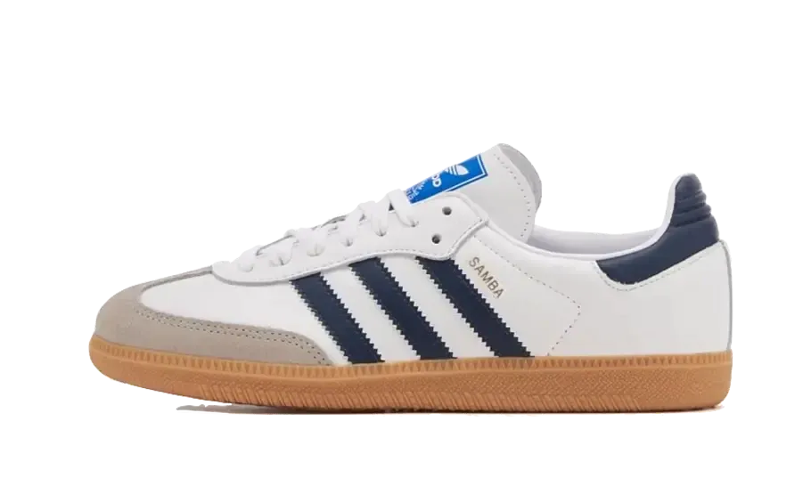 Adidas Samba OG White Night Indigo Gum