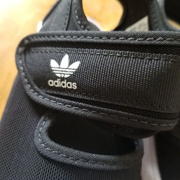 ADIDAS Originals Superstar 360 Toddler Girls Closed Toe Sandals in Black &amp; White
