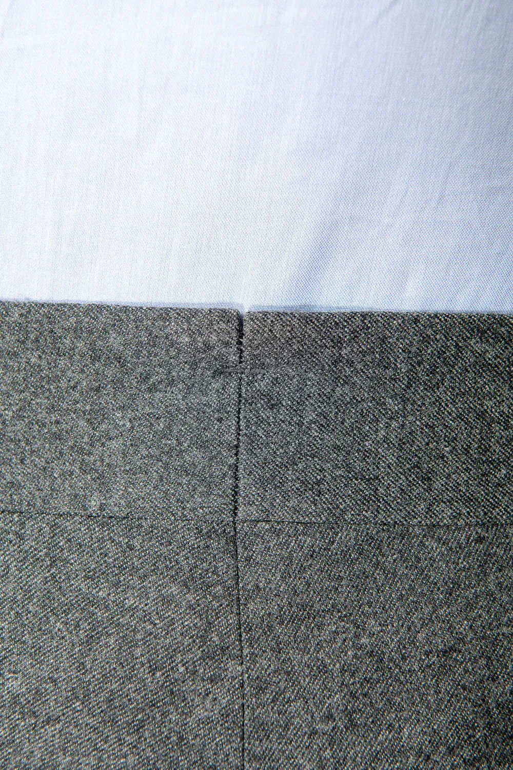 Anthracite Signature Flannel Gurkha Pants by Italian Vega®