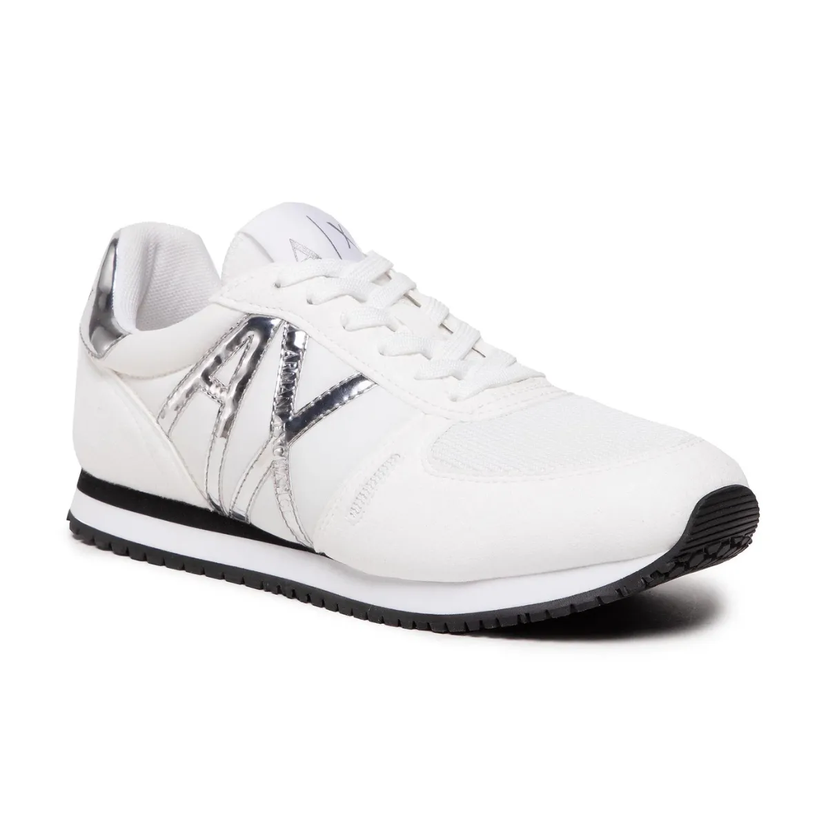 Armani Exchange Sneakers XDX031 XV137 - WHTSLV