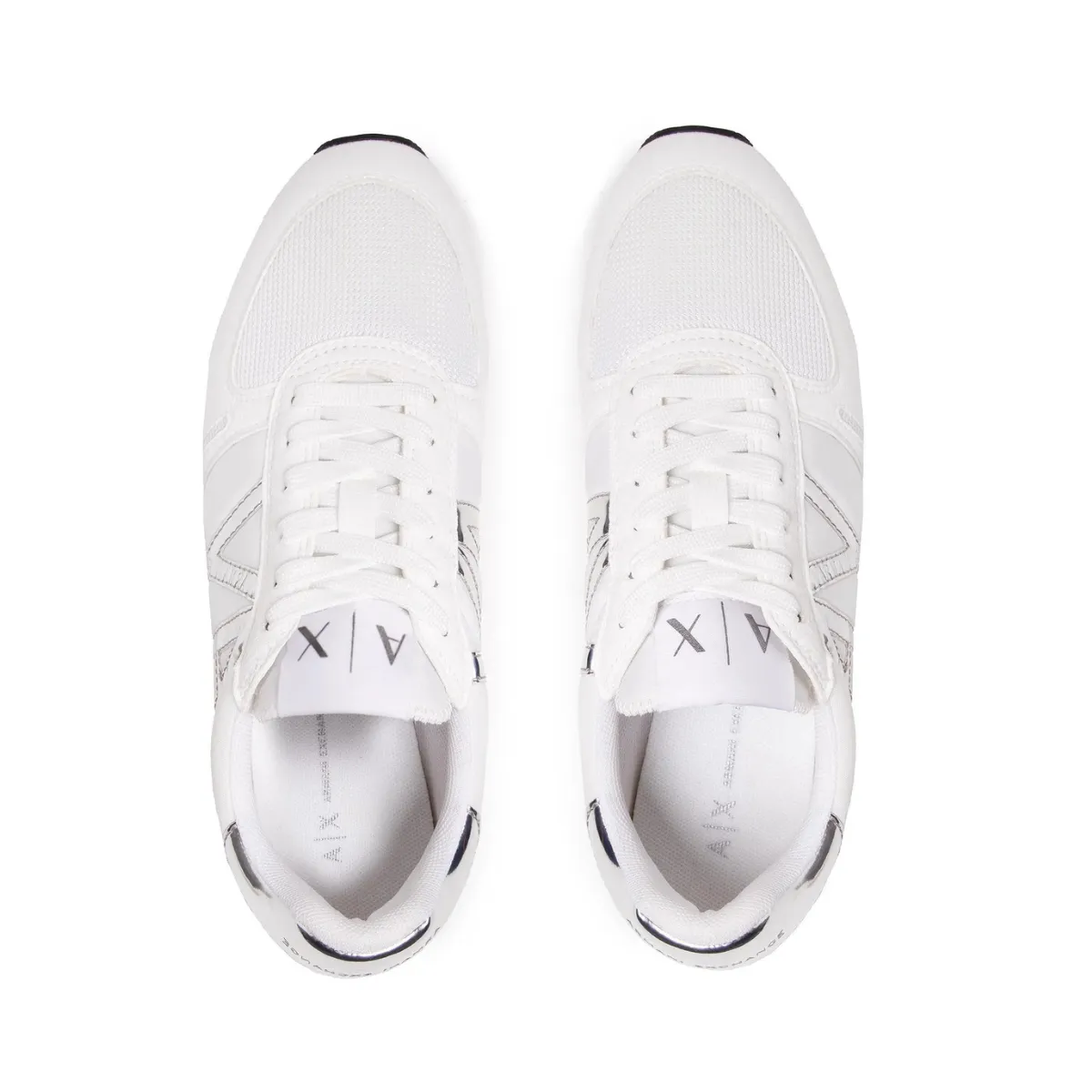 Armani Exchange Sneakers XDX031 XV137 - WHTSLV