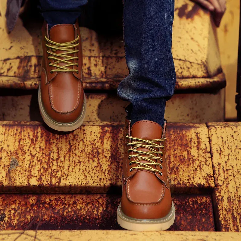 Atlas | Premium Leather Winter Boots for Men