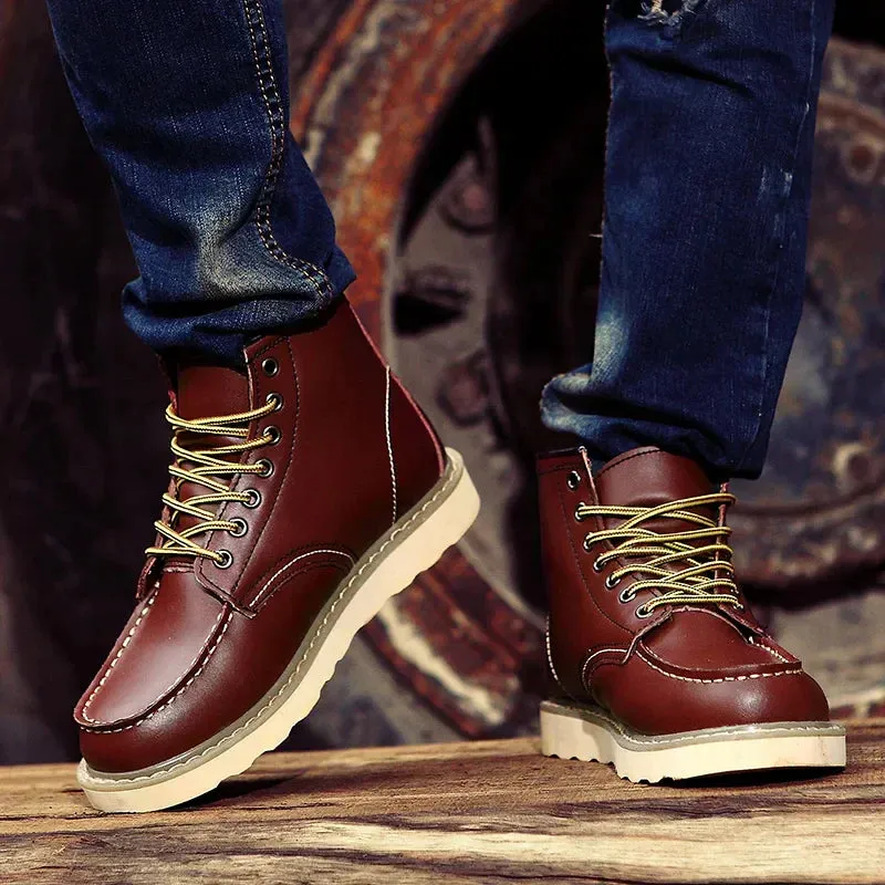 Atlas | Premium Leather Winter Boots for Men
