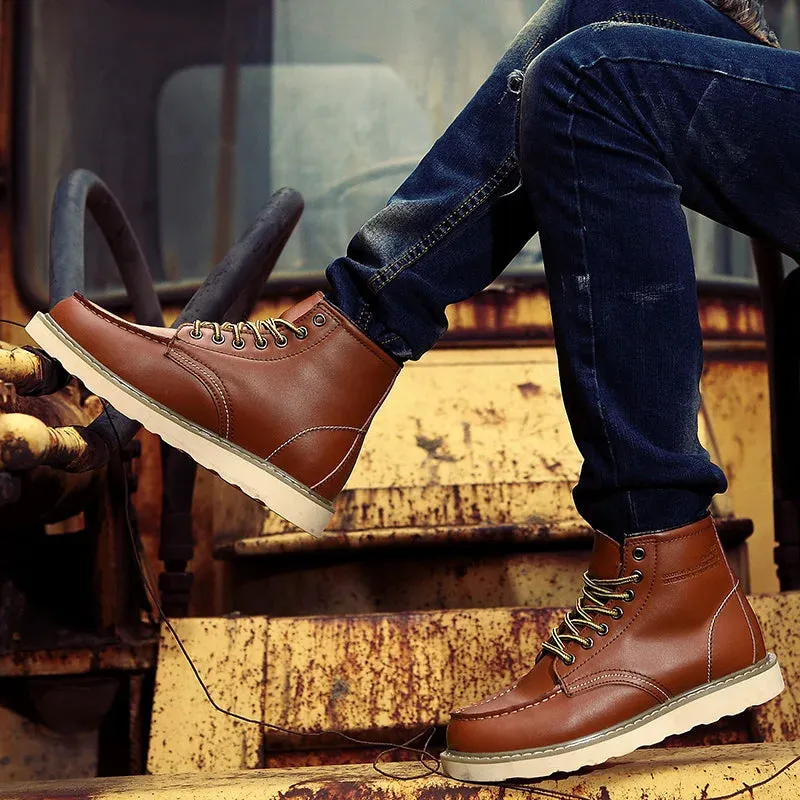 Atlas | Premium Leather Winter Boots for Men