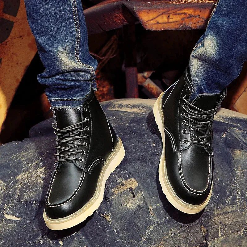 Atlas | Premium Leather Winter Boots for Men