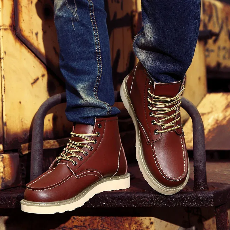 Atlas | Premium Leather Winter Boots for Men