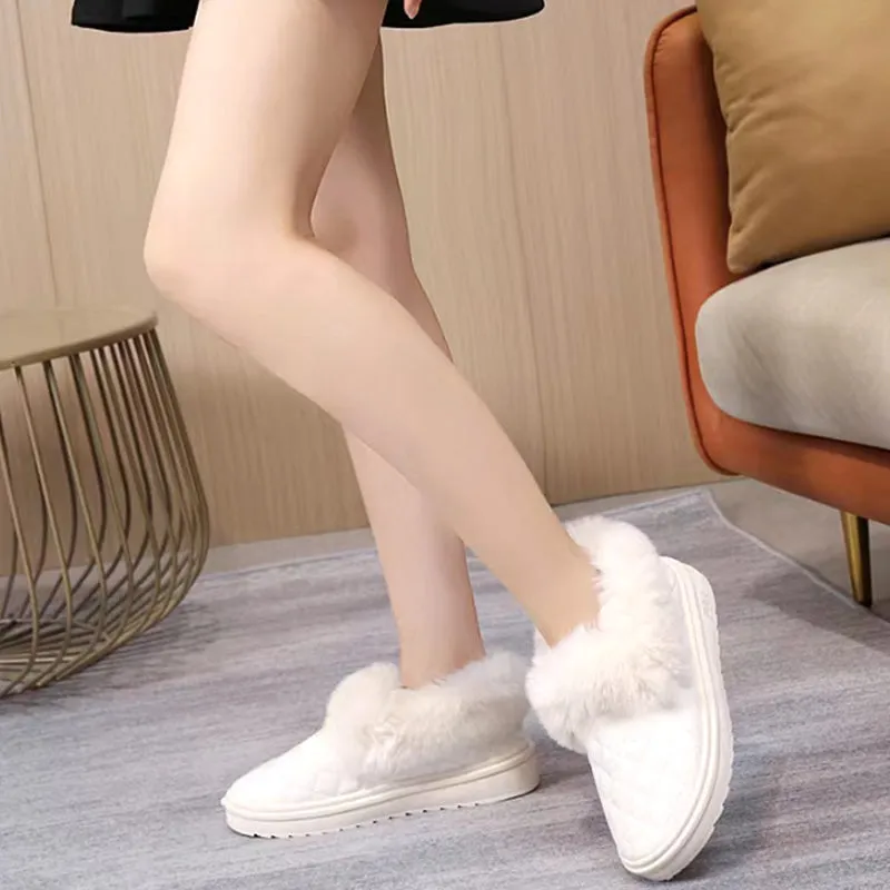 🔥🔥[Best Gift For Her]🔥🔥 Women's Plush Waterproof Warm Snow Boots