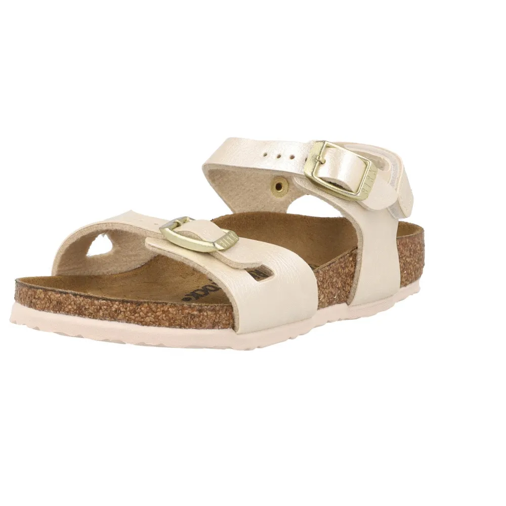 Birkenstock Rio Kids Pearl White Sandals