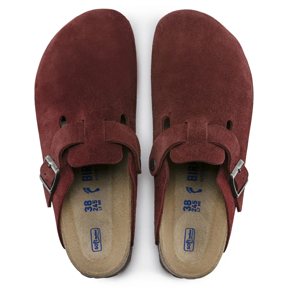 Boston Soft Footbed Suede Leather