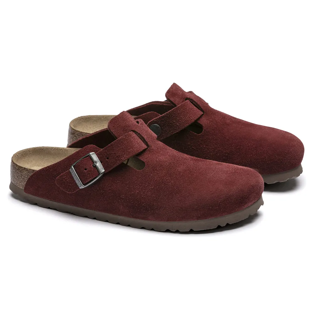 Boston Soft Footbed Suede Leather