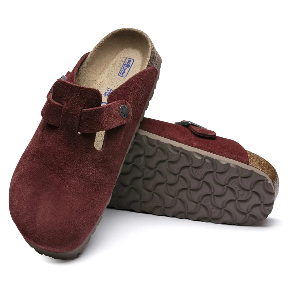 Boston Soft Footbed Suede Leather