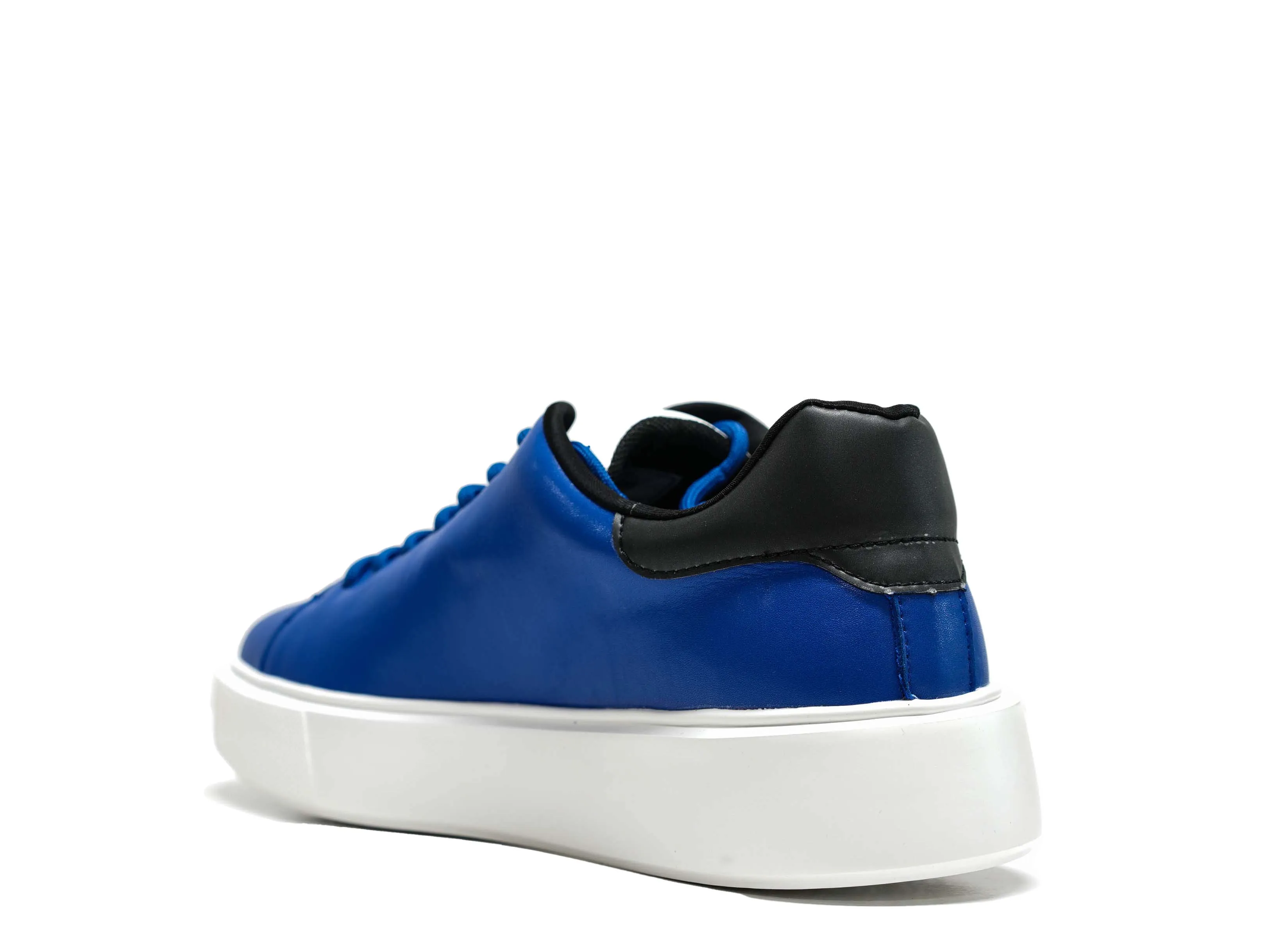 Cesare Paciotti 4US Men’s Bluette Leather Sneaker BB9000