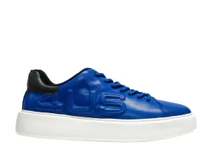 Cesare Paciotti 4US Men’s Bluette Leather Sneaker BB9000