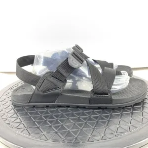 Chaco Men 45 Size 12 Sandals Black Strappy Shoes Rubber Water Hiking Lowdown 2