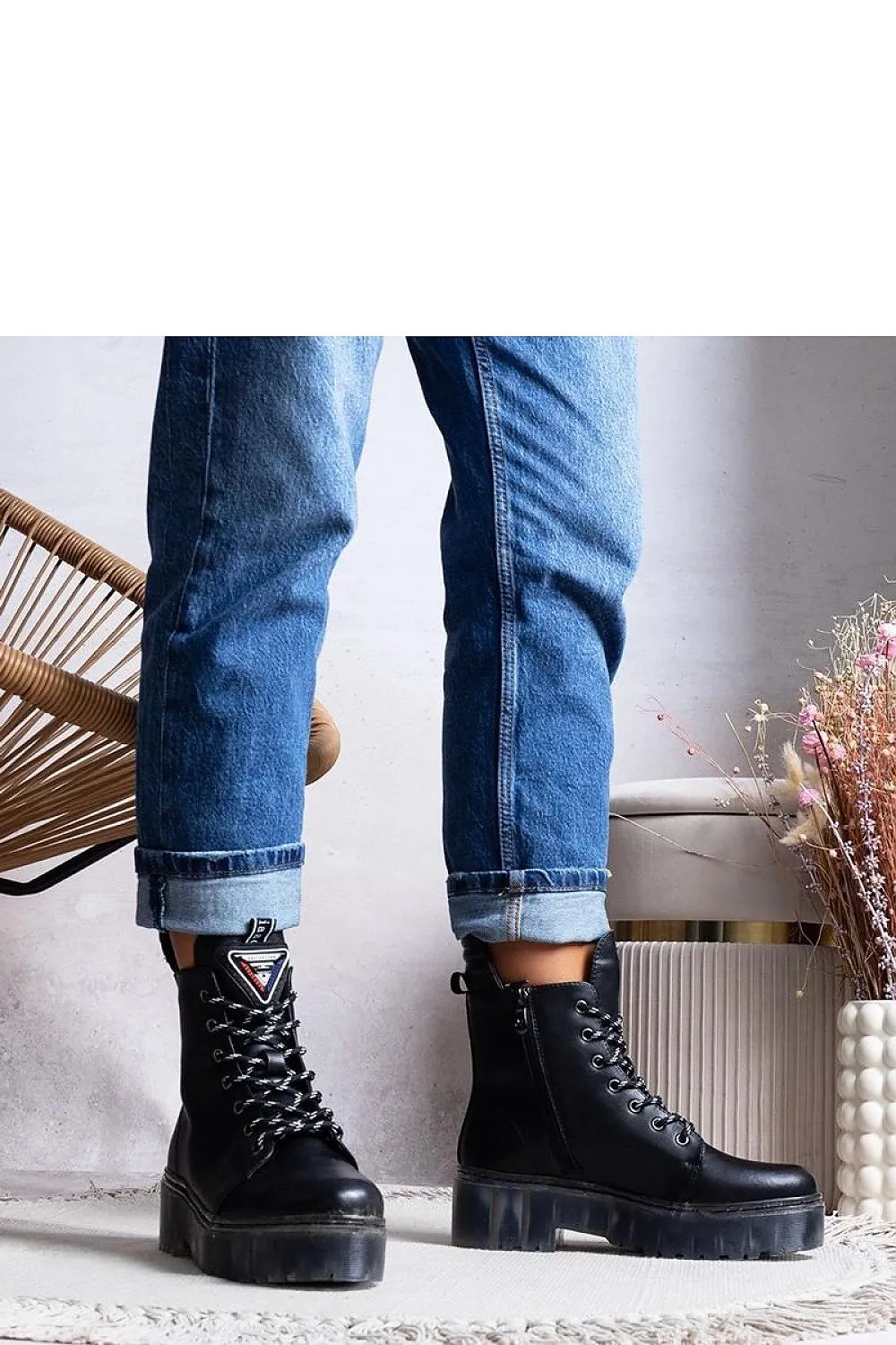 Charlton natural leather ankle boots