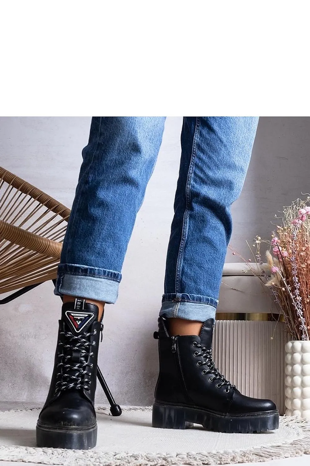 Charlton natural leather ankle boots