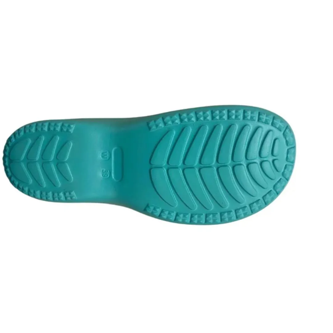 Clogees Womens Eliza Clog Aquamarine