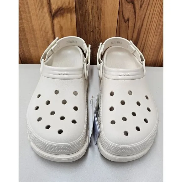 Crocs Duet Max II Stucco Men's Clogs Size 9