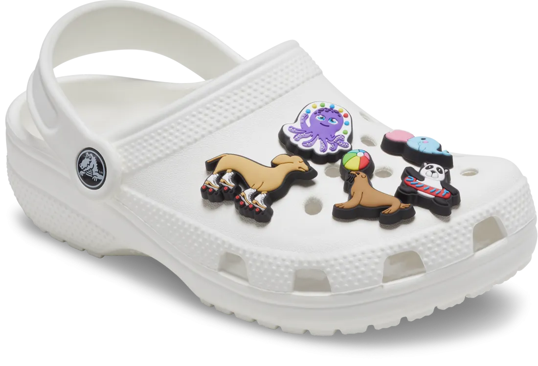 CROCS Jibbitz™ Shoe Charms - Fun Animal Friends 5 Pack
