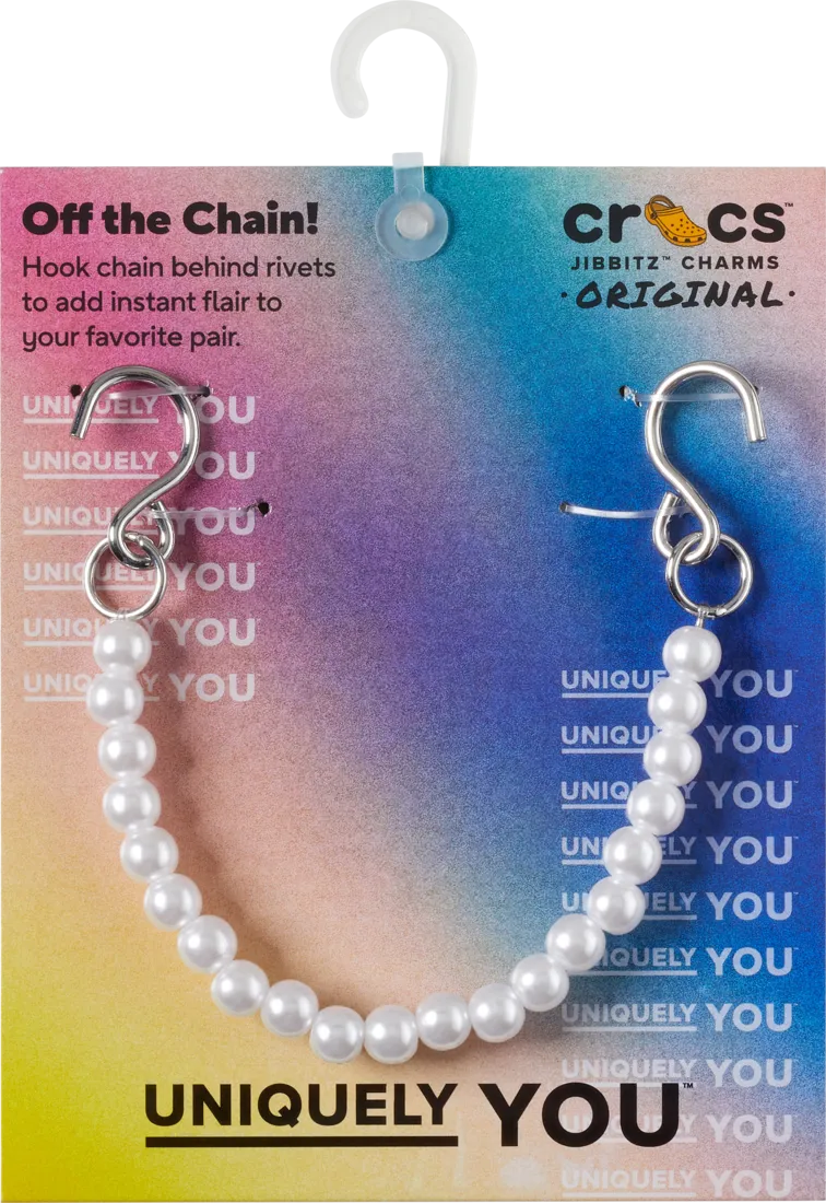 CROCS Jibbitz™ Shoe Charms - Pearl Strap Chain