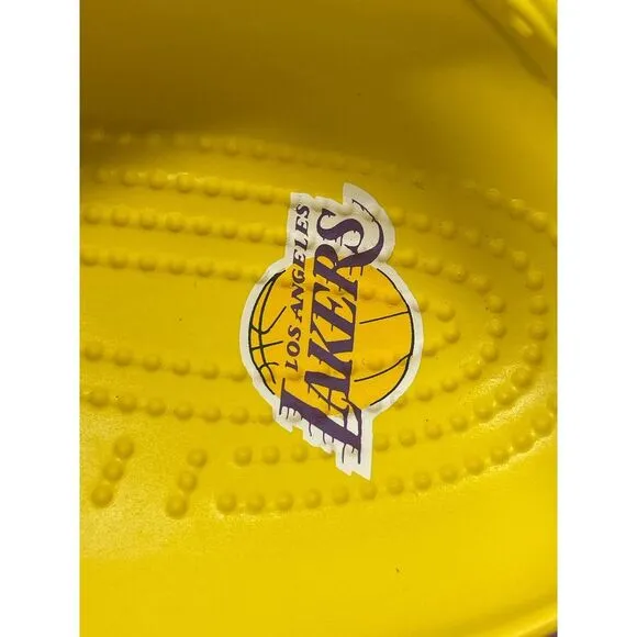 CROCS Los Angeles LA Lakers Classic Clogs NEW Men's Size 10 / Women's Size‎ 12