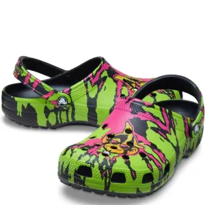 Crocs Party Animals Savanah Bananas Classic Clogs Size 9 Mens