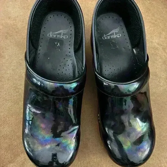 Dansko Professional Clogs Petrol Patent Clog size 40
