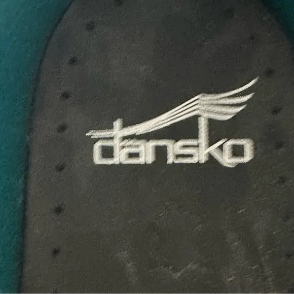 Dansko Women Professional Translucent Black Clog Size 41 Slip On Rocker Heel EUC