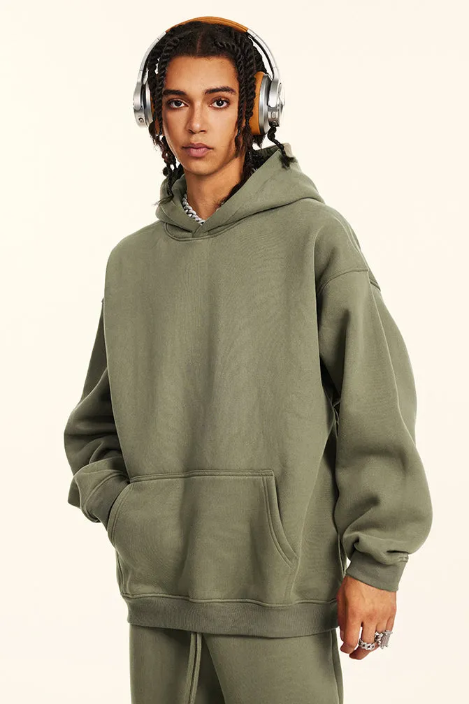 Desolate Green Oversized Hoodie and Jogger Set