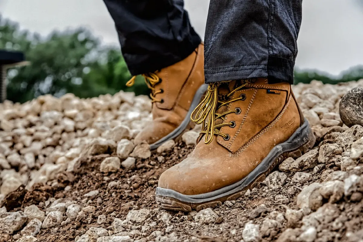 DeWalt Titanium 6" Mens Waterproof Steel Toe Safety Boots