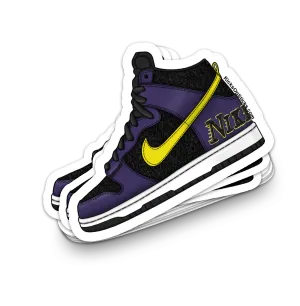 Dunk High "EMB Lakers" Sneaker Sticker