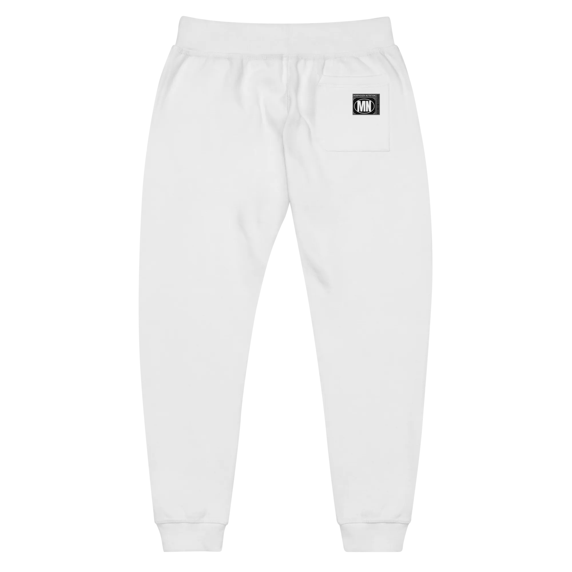 Fleece Jogger - White
