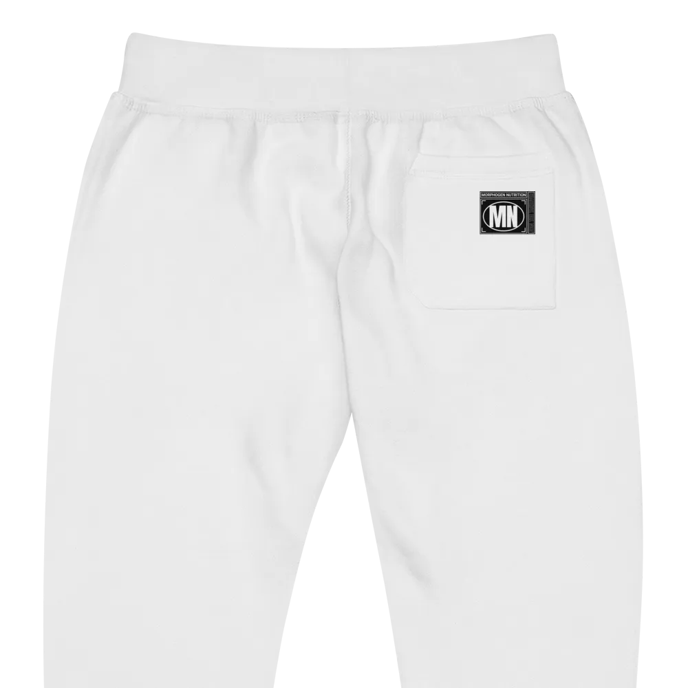 Fleece Jogger - White