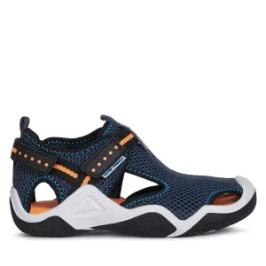 Geox J WADER B. A - MESH NAVY/ORANGEFLUO