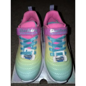 Girl's SKECHERS KIDS Jumpsters 2.0 - BLURRED DREAMS Sneakers 🌺 Size 1 NEW