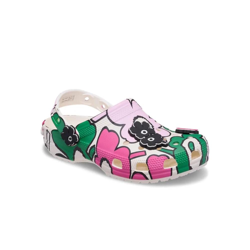 Giày Clog Unisex Crocs Classic Marimekko