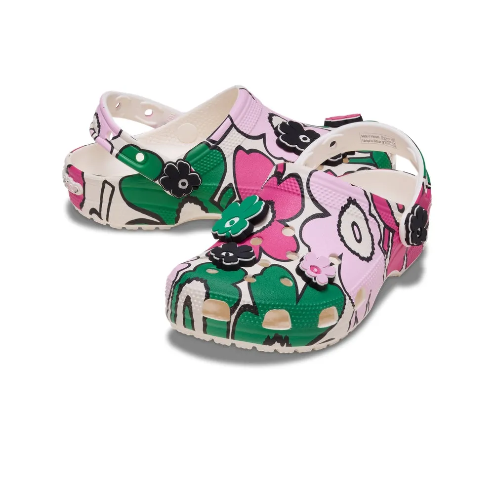 Giày Clog Unisex Crocs Classic Marimekko