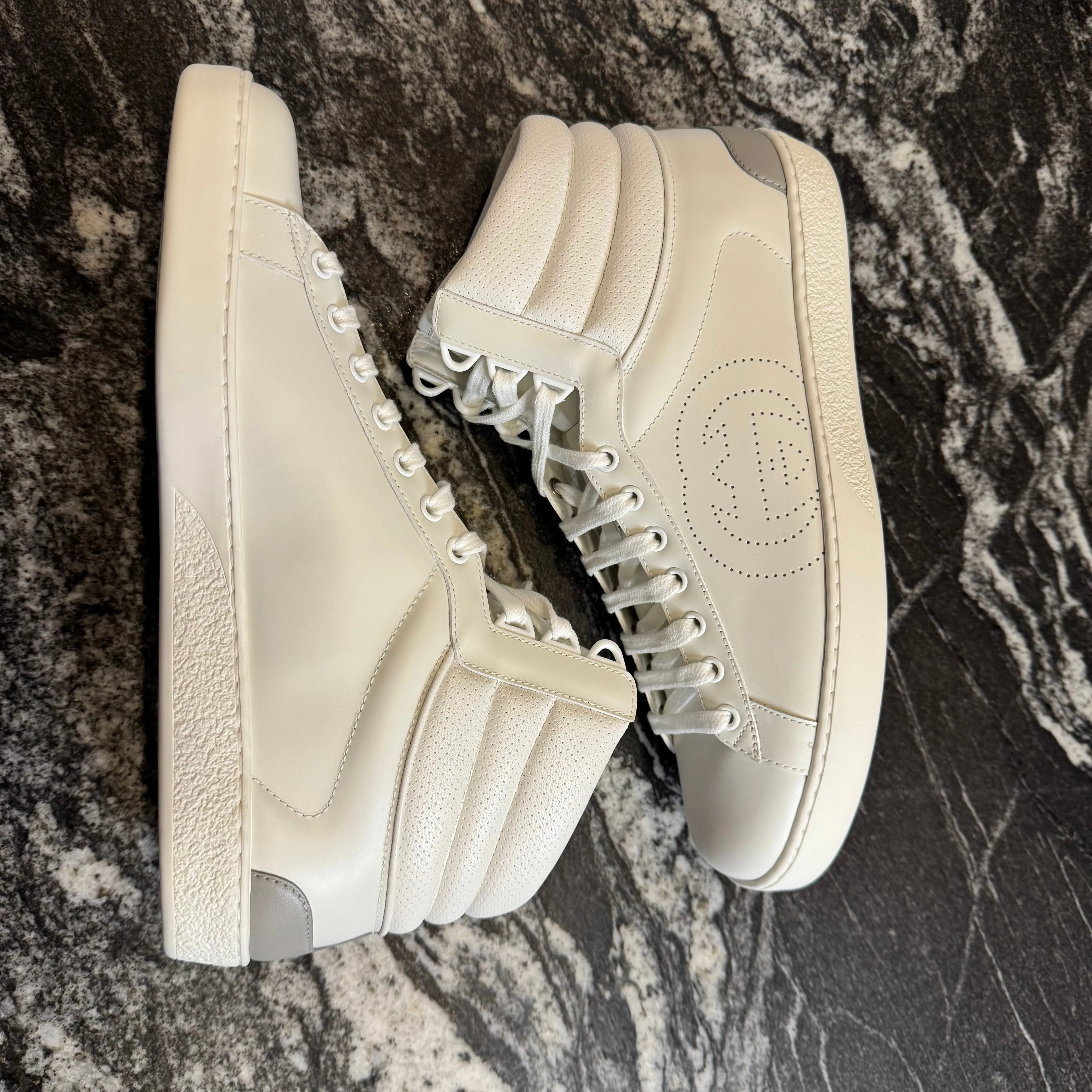 Gucci Ace High ‘White’ Size 9UK/10US New