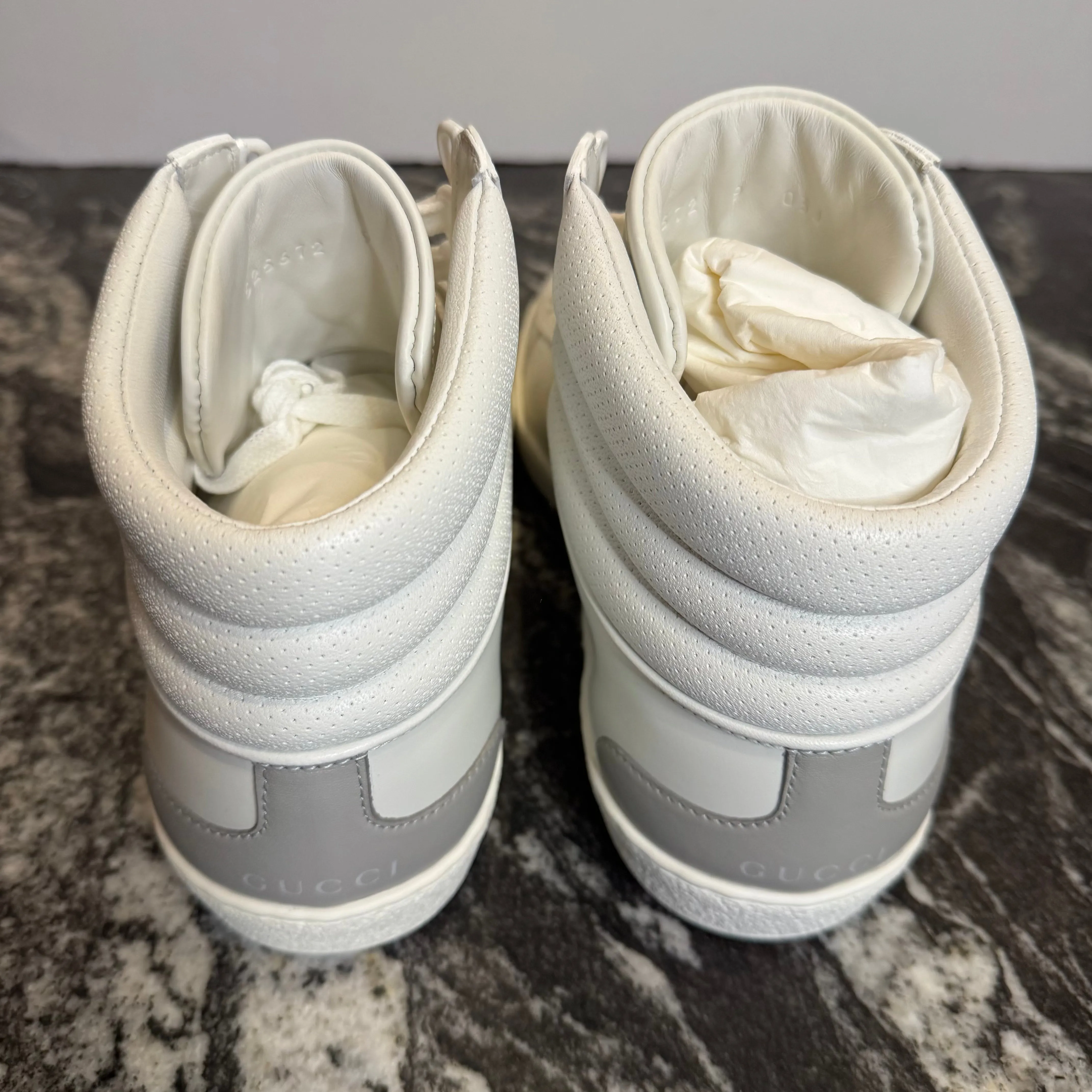 Gucci Ace High ‘White’ Size 9UK/10US New