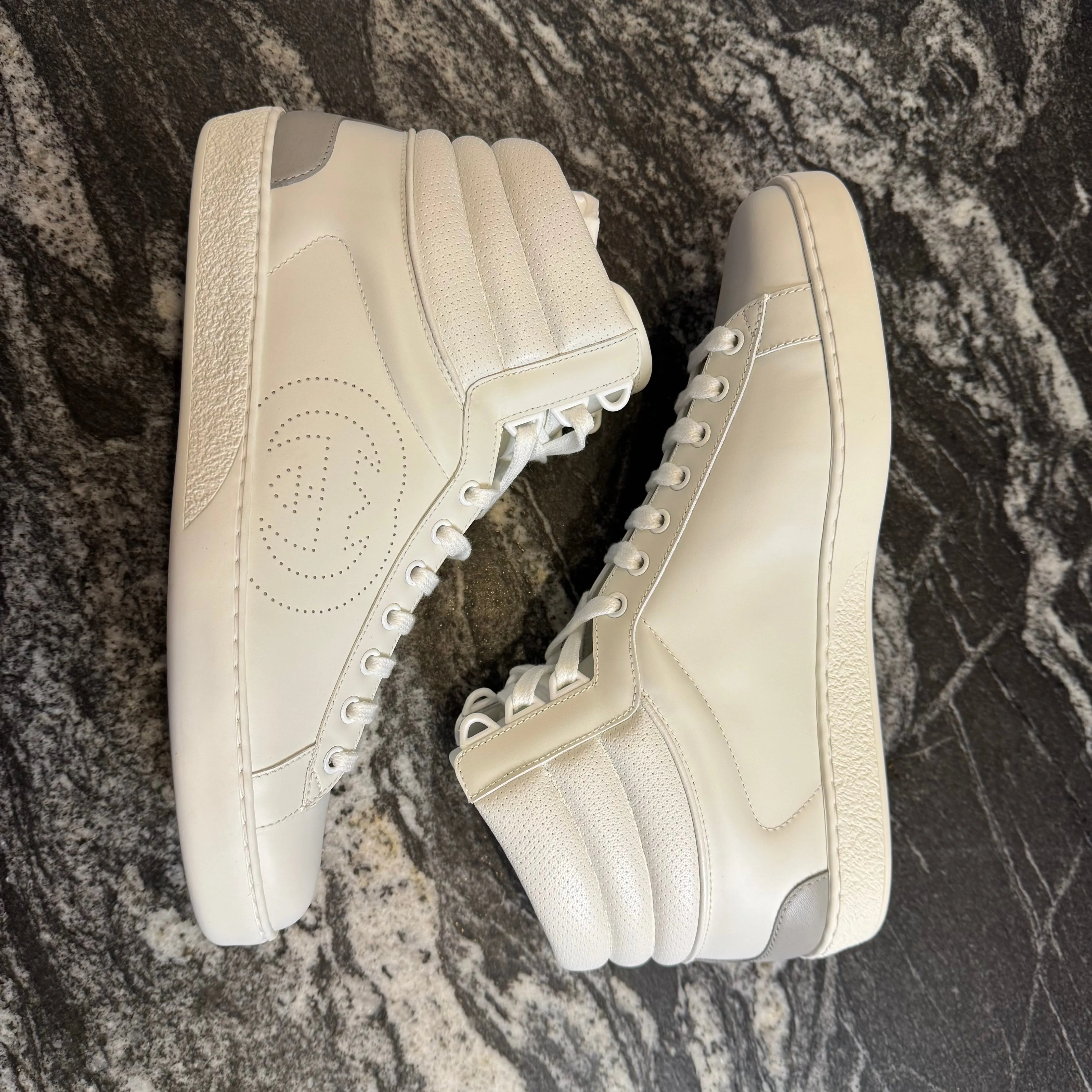 Gucci Ace High ‘White’ Size 9UK/10US New