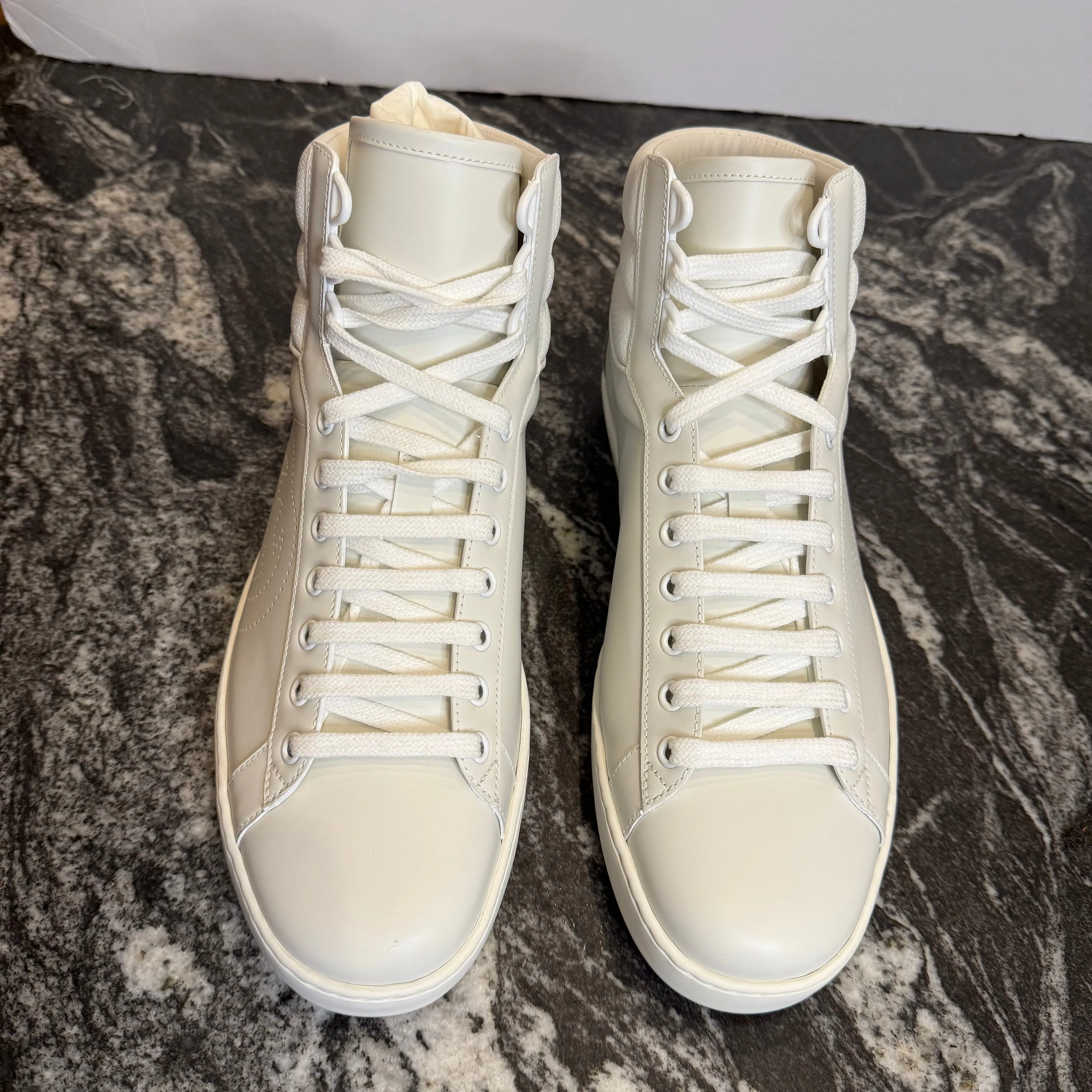 Gucci Ace High ‘White’ Size 9UK/10US New