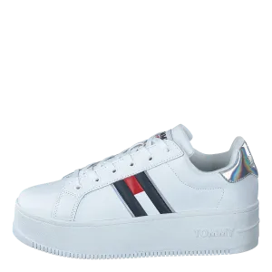 Iridescent Iconic Sneaker White