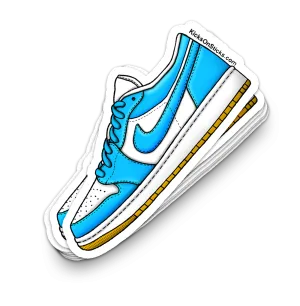Jordan 1 Low "Aquatone" Sneaker Sticker