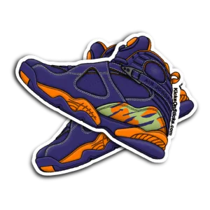 Jordan 8 "Peapod" Sneaker Sticker