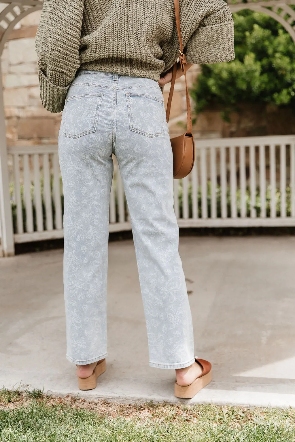 Kat Print Jeans in Paisley