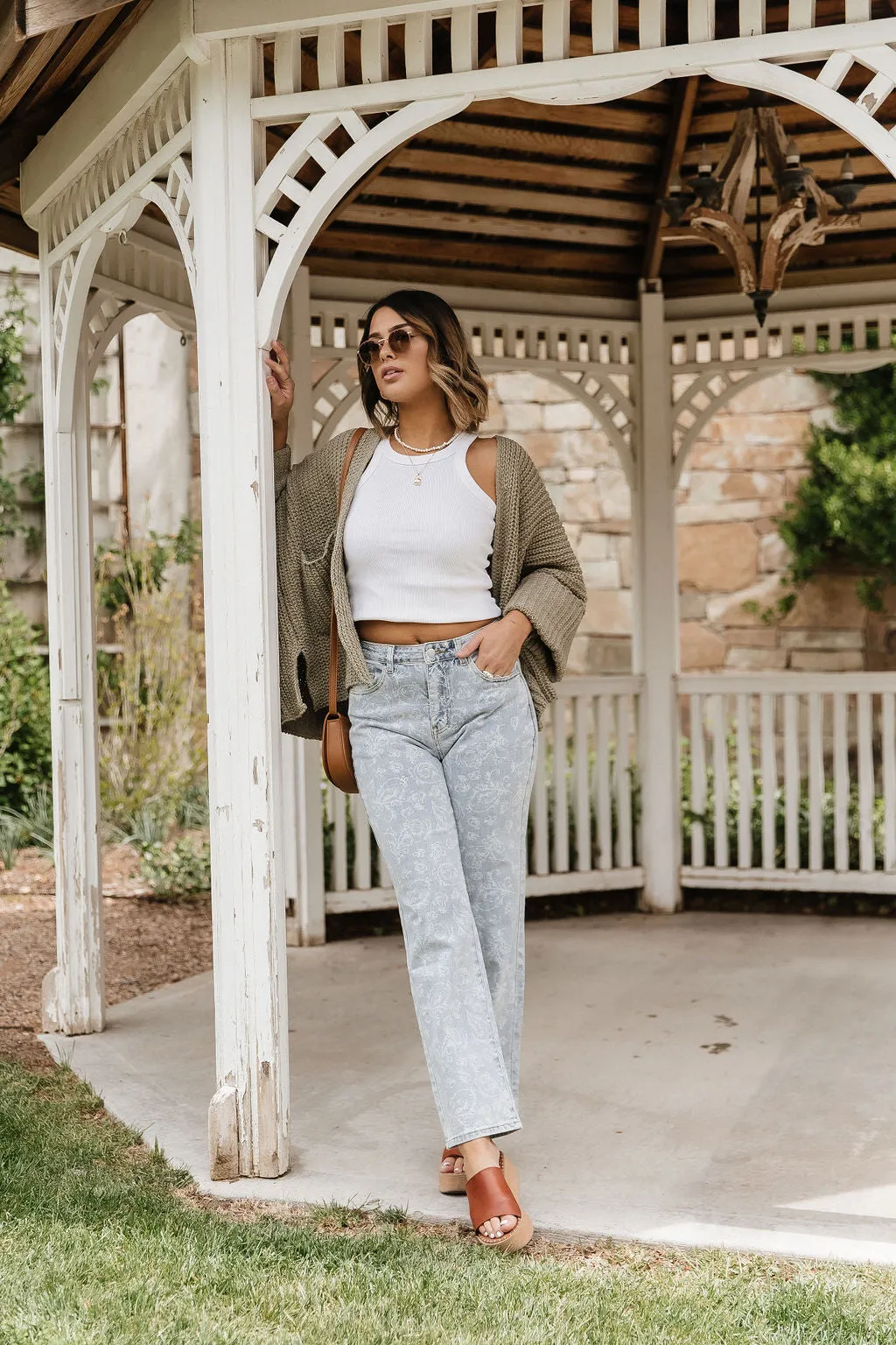 Kat Print Jeans in Paisley