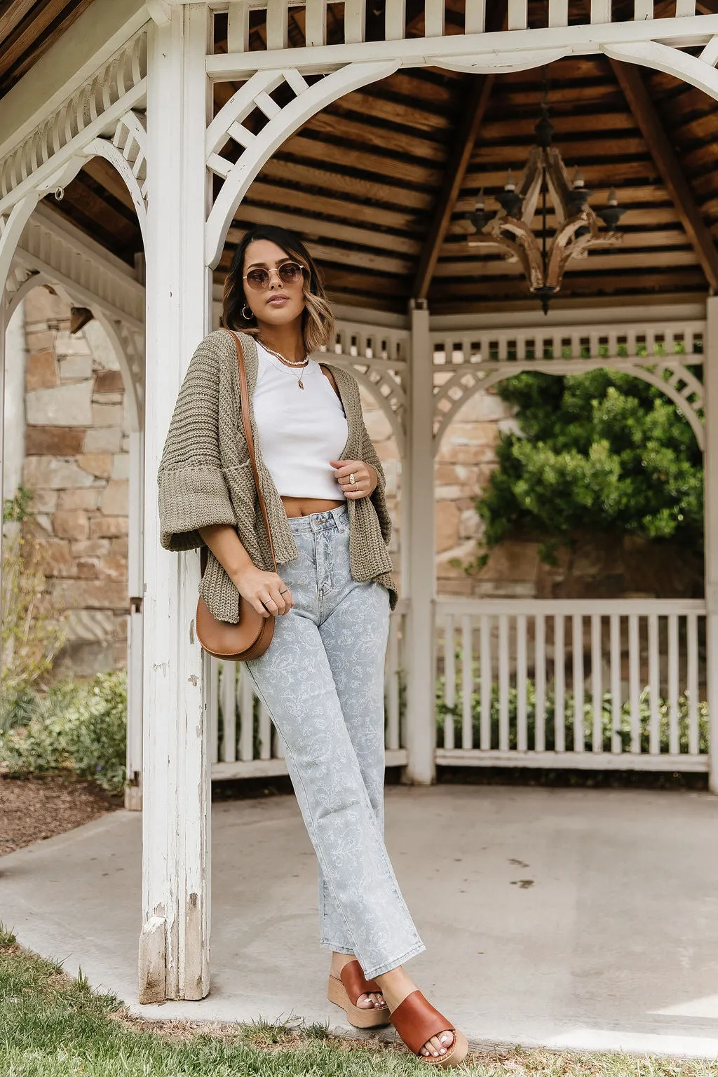 Kat Print Jeans in Paisley